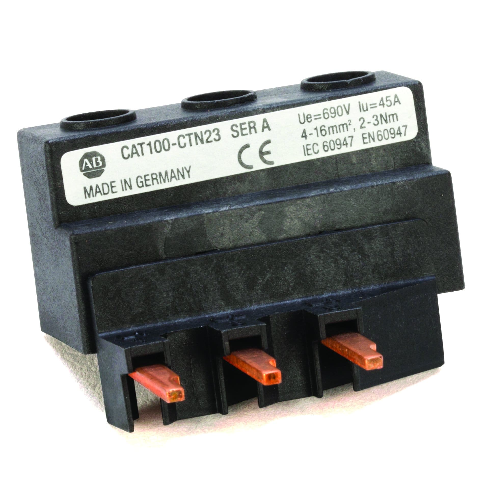 Allen-Bradley - Anschlussklemme, 3-Polig, 45 A