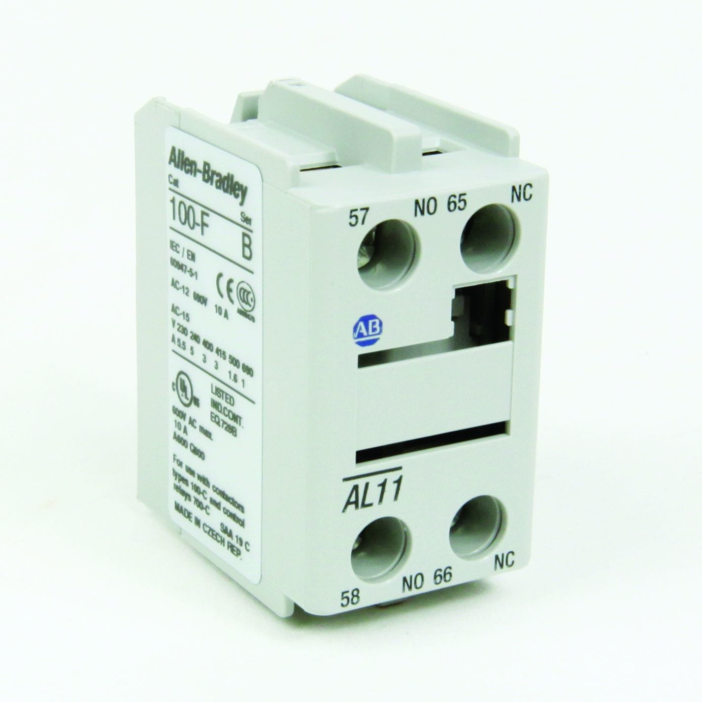Allen-Bradley - Hilfsschalterblock fuer Frontaufbau