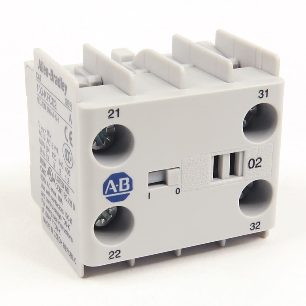 Allen-Bradley - block Frontaufbau 2 N.O Einzelverpackung