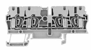Allen-Bradley - Durchgangsklemme m.4 anschl.2.5mm2, blau