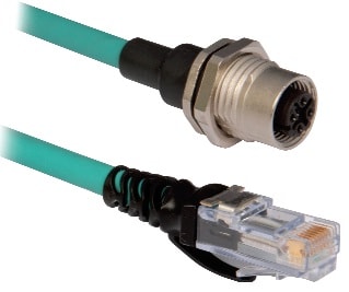 Allen-Bradley - Micro D-Code, QD Stil Ethernet Medien