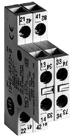 Allen-Bradley - Hilfsschalterb.,1N.O.1N.C.,194E-A25..100
