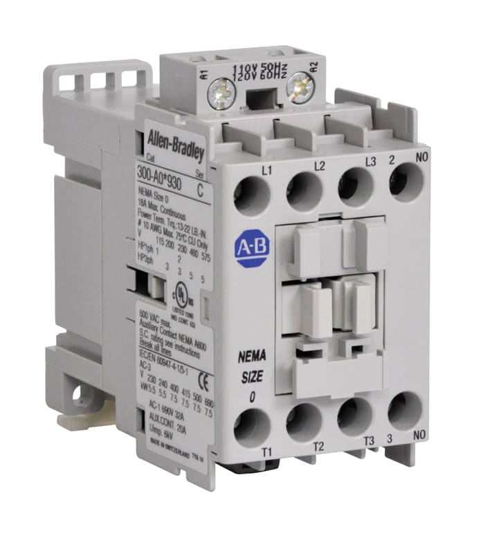 Allen-Bradley - NEMA Groesse 0 300 AC Contactor