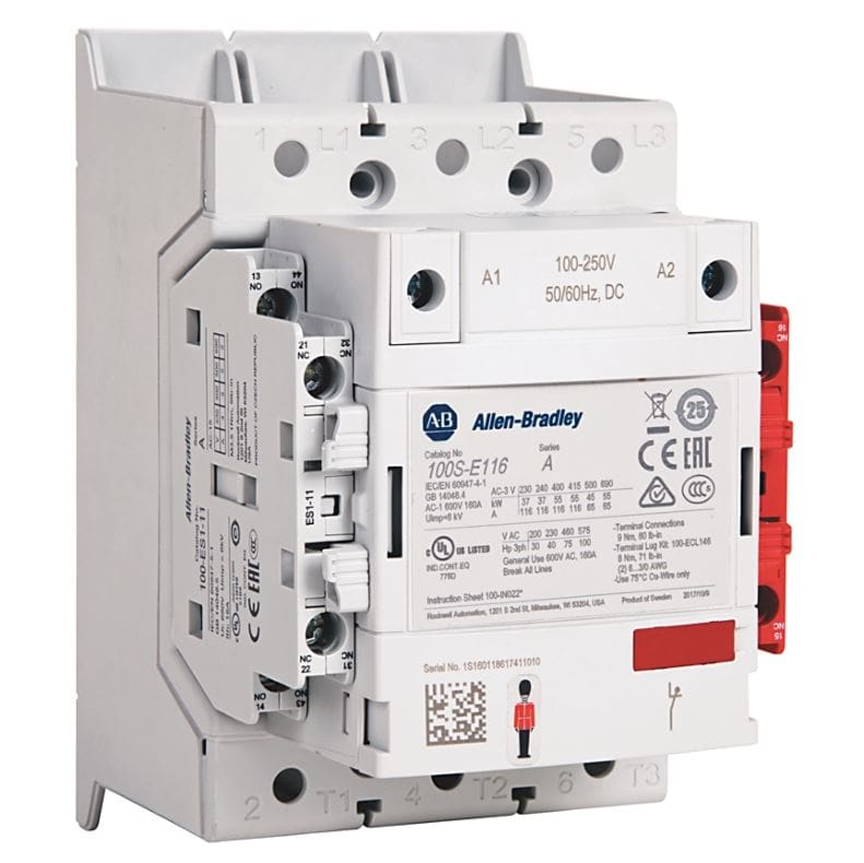 Allen-Bradley - Sicherheitsschütz 100S-E,146A, AC/DC Spu