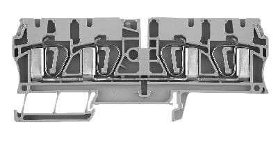 Allen-Bradley - 1-Ckt Feed-Through Blk 2 Conn Pts 4mm