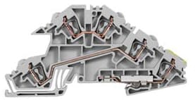 Allen-Bradley - Doppelstock 2.5mm2, grau