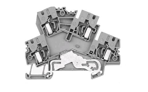 Allen-Bradley - 2-Ckt Blk with 1 Feed/1 Grd Ckt 4mm