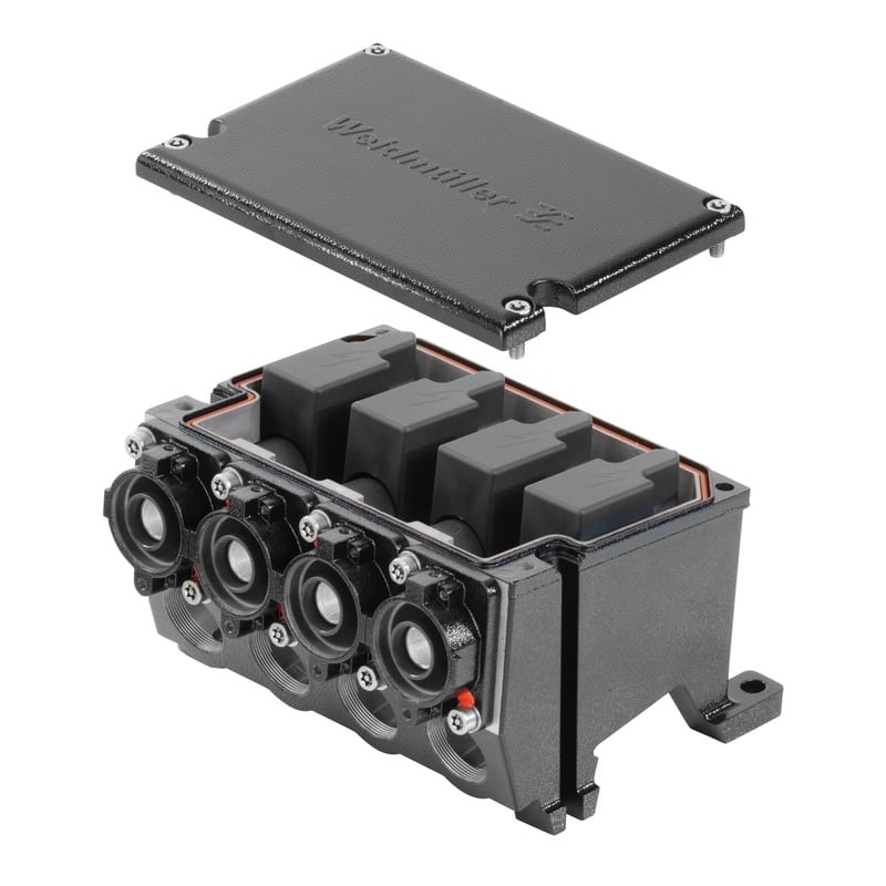 Weidmuller - HDC HP550 KIT 4F Mehrp. Steckv.