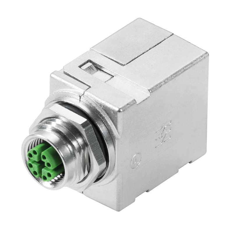 Weidmuller - IE-AD-M12XRJ45-180 Komm.Komp.