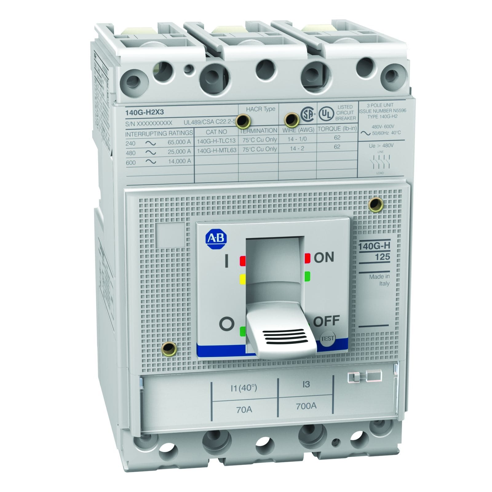 Allen-Bradley - Molded Case Ckt-Bkr