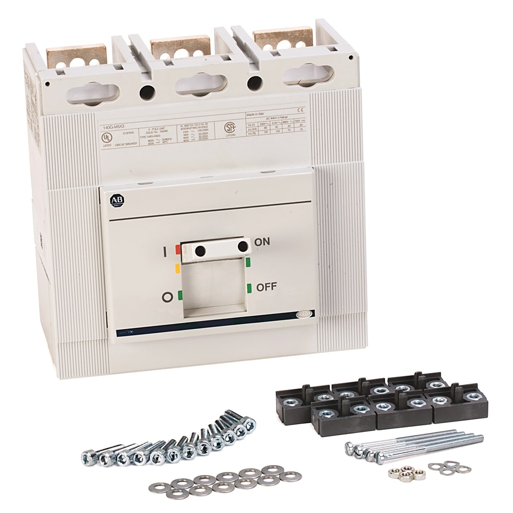 Allen-Bradley - 140G 630A Frame Molded Case Ckt-Bkr