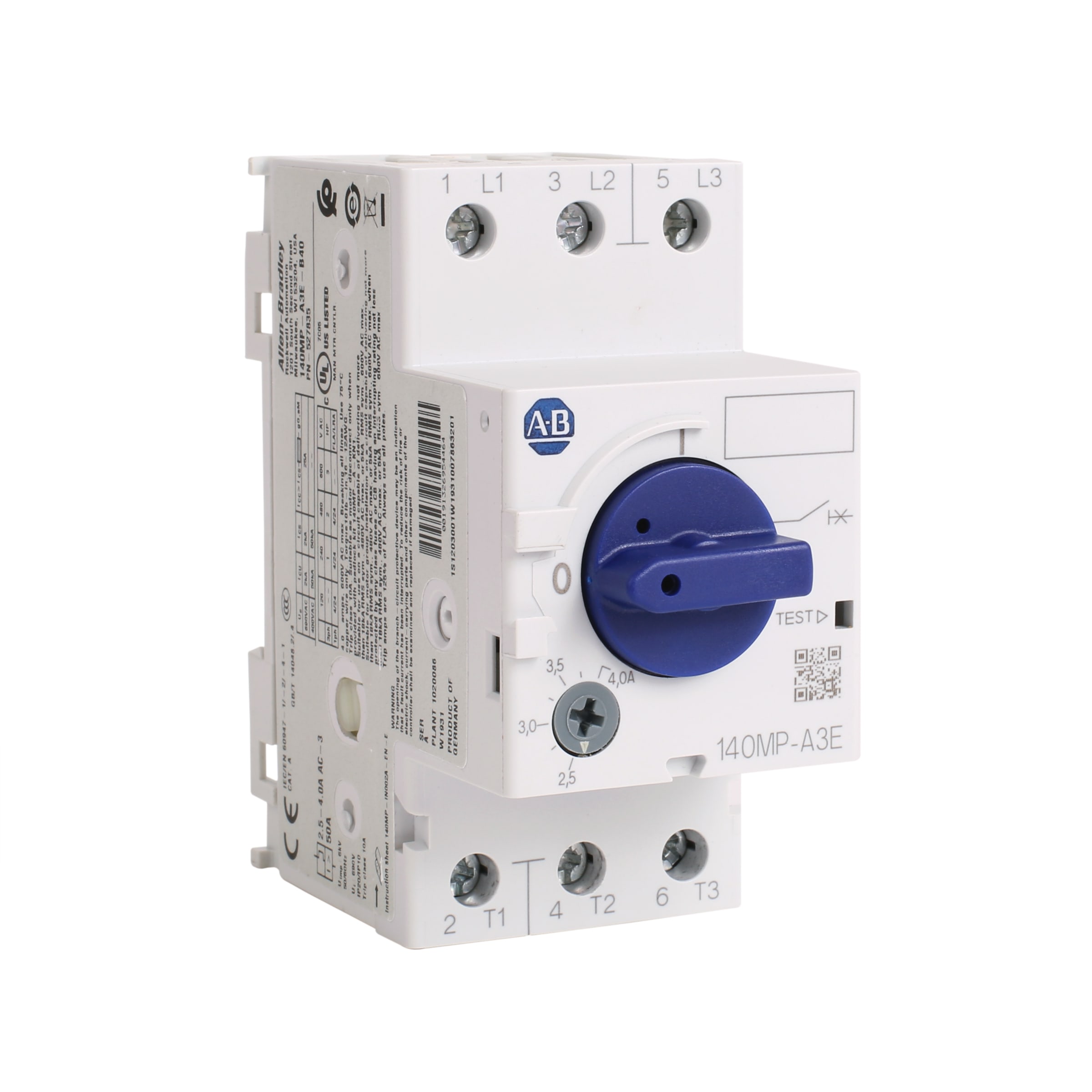 Allen-Bradley - 140MP Motorschutzschalter, 0.25 - 0.40A