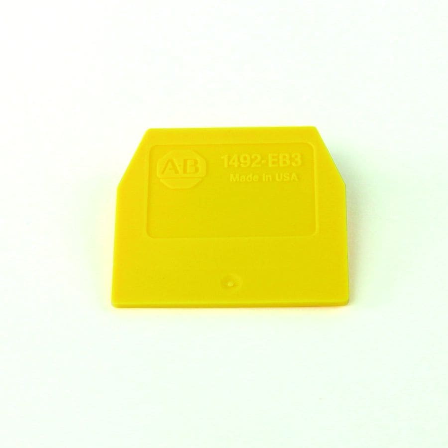 Allen-Bradley - Abschlusswand, gelb, 37 X 35 X 1.5 mm