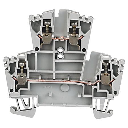 Allen-Bradley - Doppelstockklemme, 2.5mm2, grau