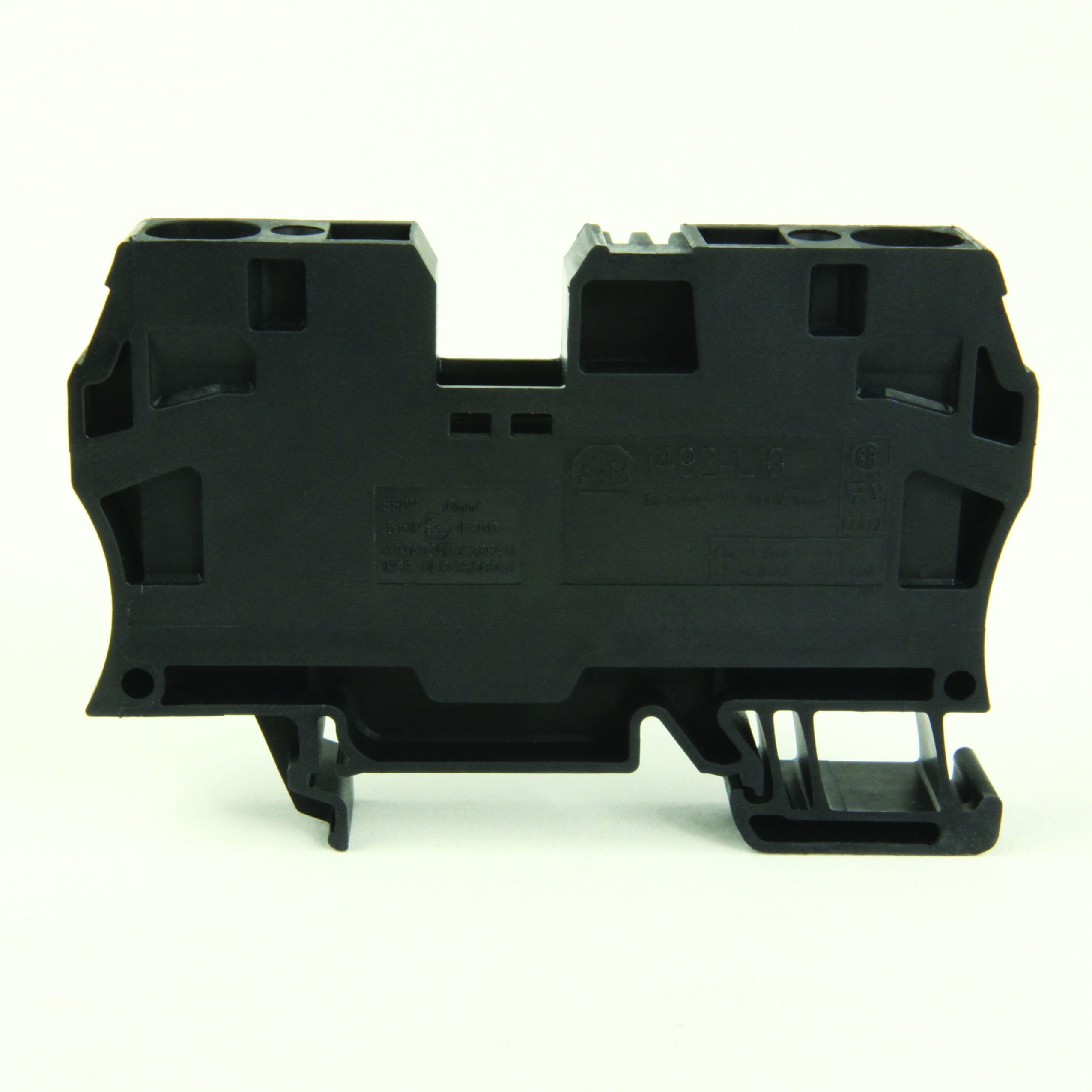 Allen-Bradley - Durchgangsklemme, 10mm2, schwarz