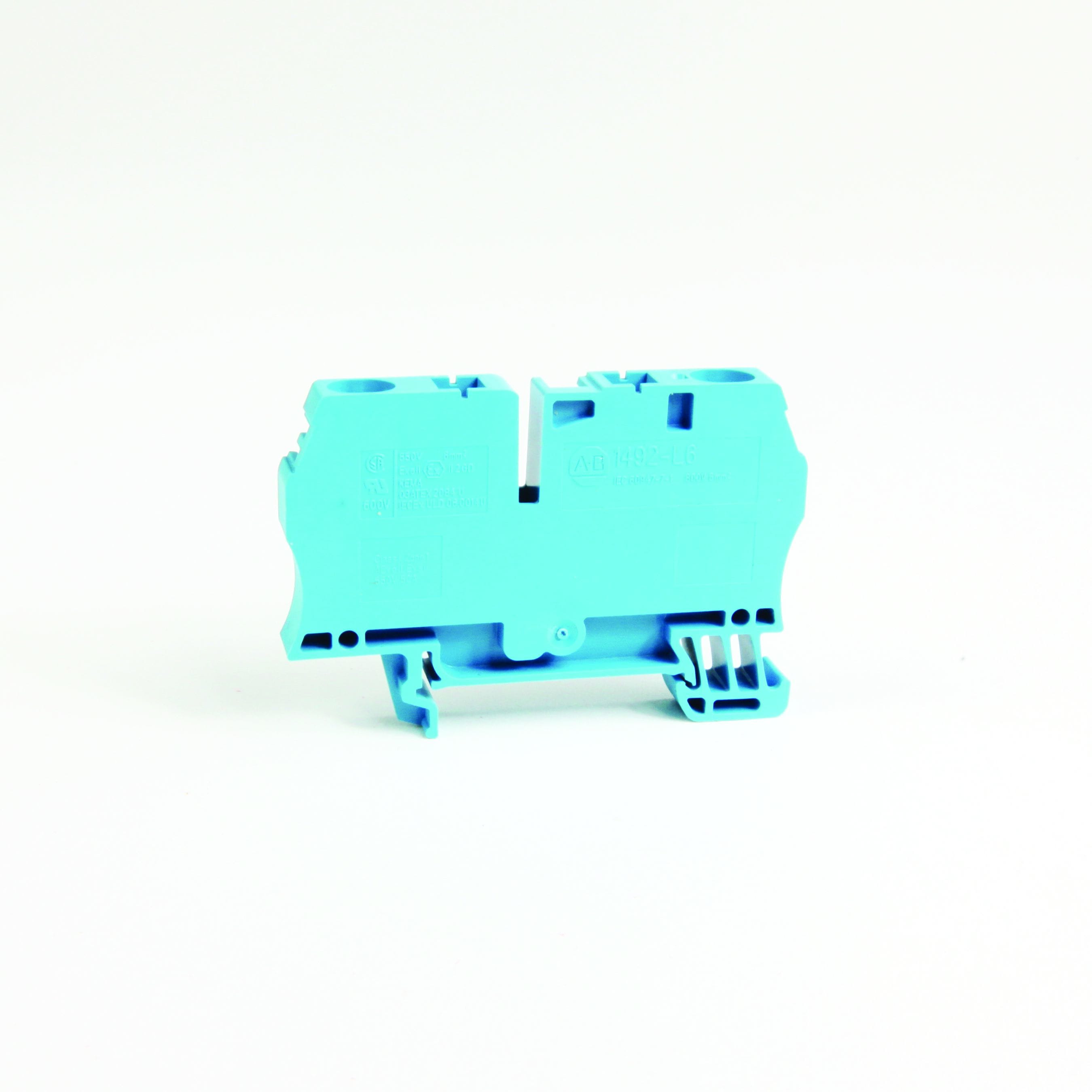Allen-Bradley - Durchgangsklemme, 6mm2, blau