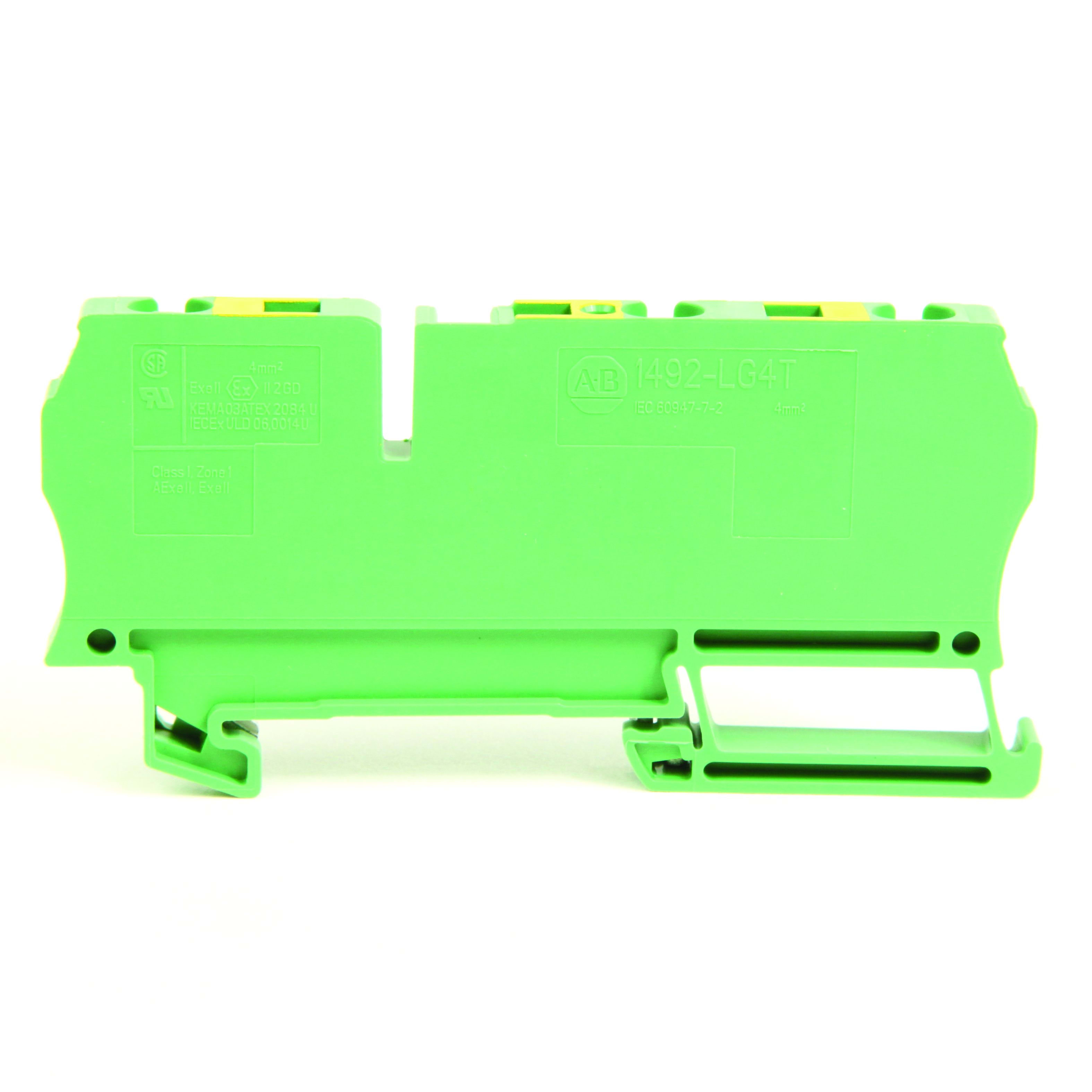 Allen-Bradley - Schutzleiterklemme 4mm2, gruen, gelb