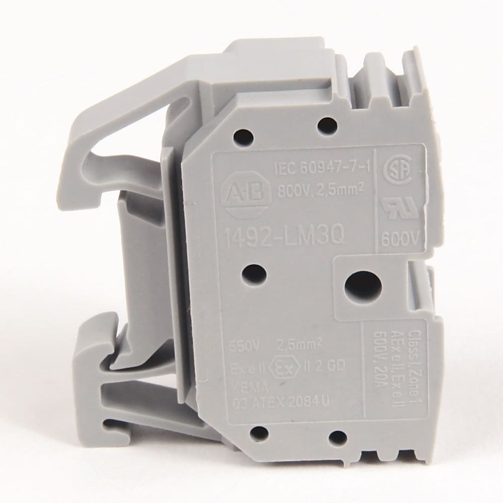 Allen-Bradley - Mini Durchgangsklemme, 2.5mm2, grau