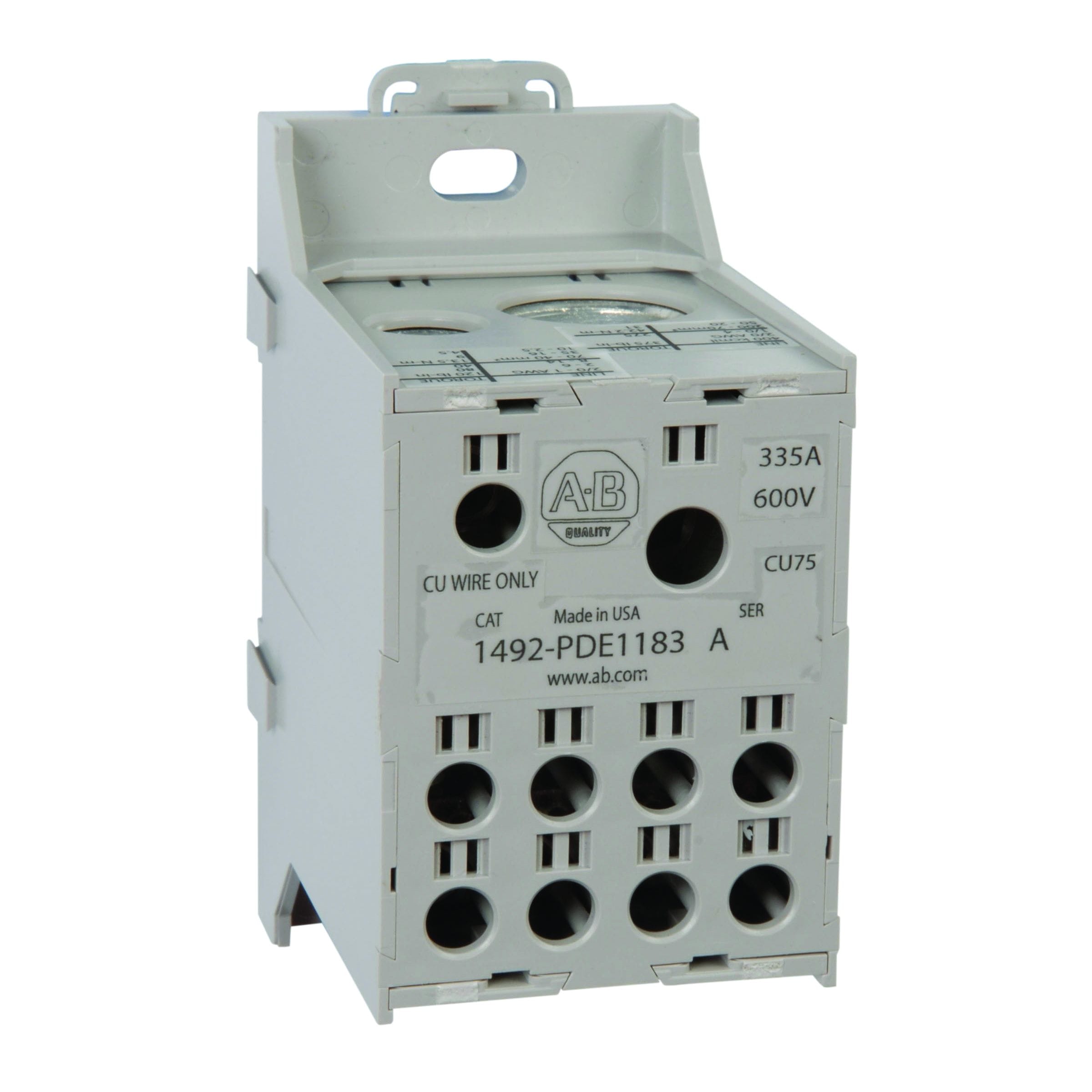 Allen-Bradley - POWER BLK 1 POLE ENCLOSED
