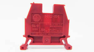 Allen-Bradley - Durchgangsklemme 4 mm2, rot
