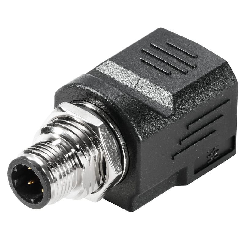 Weidmuller - IE-AD-M12DRJ45-MF-90 Komm.Komp.