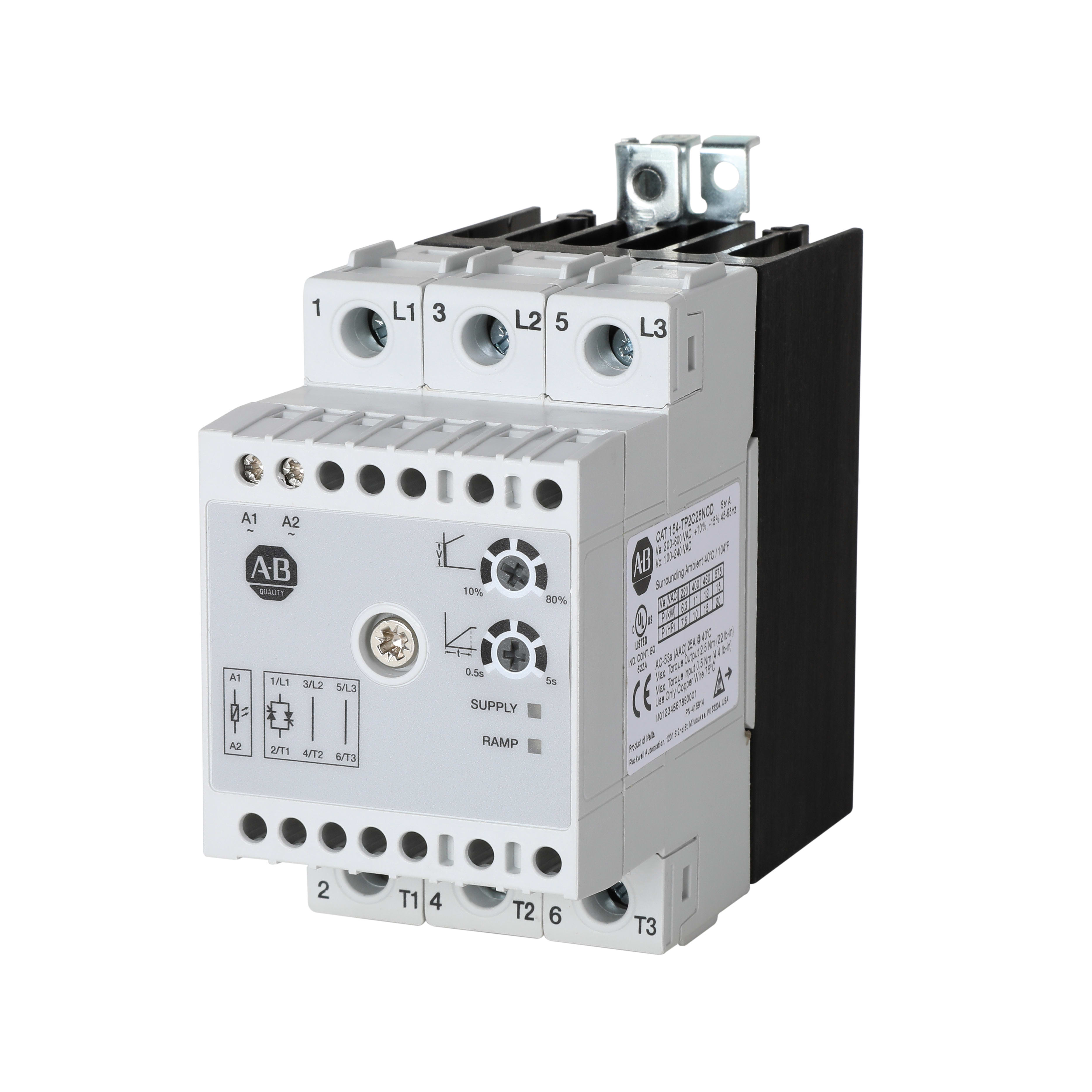 Allen-Bradley - 12 A 3 Ph Starting Torque Controller 24v