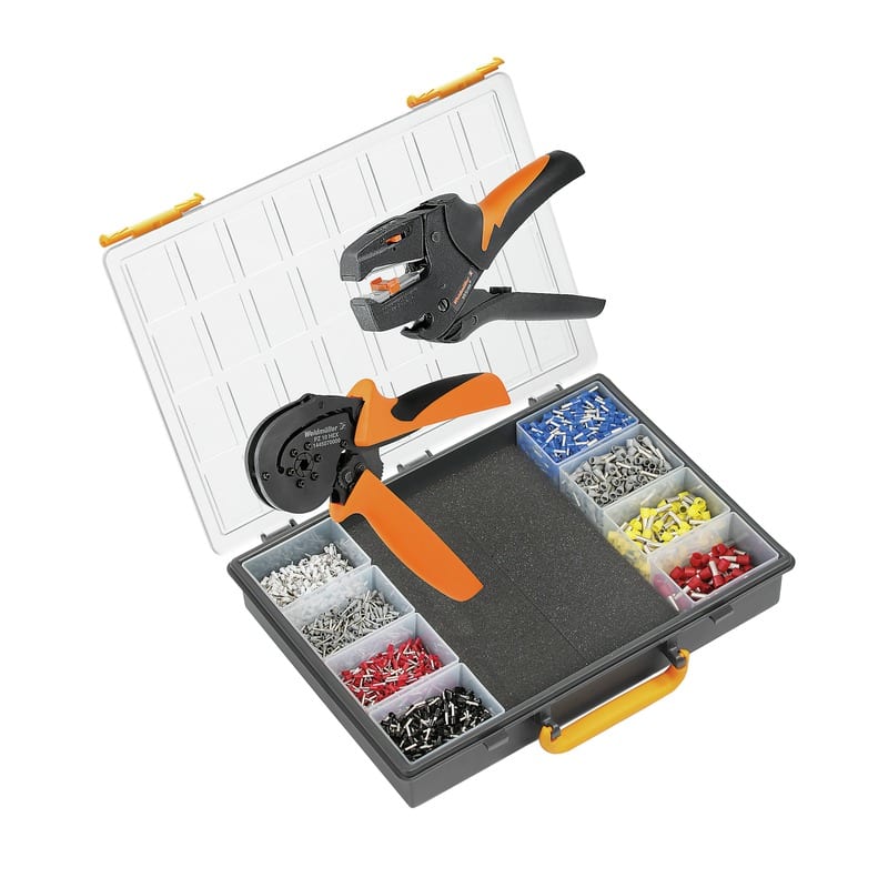 Weidmuller - CRIMPSET PZ 10 HEX Kasten f. Anschl