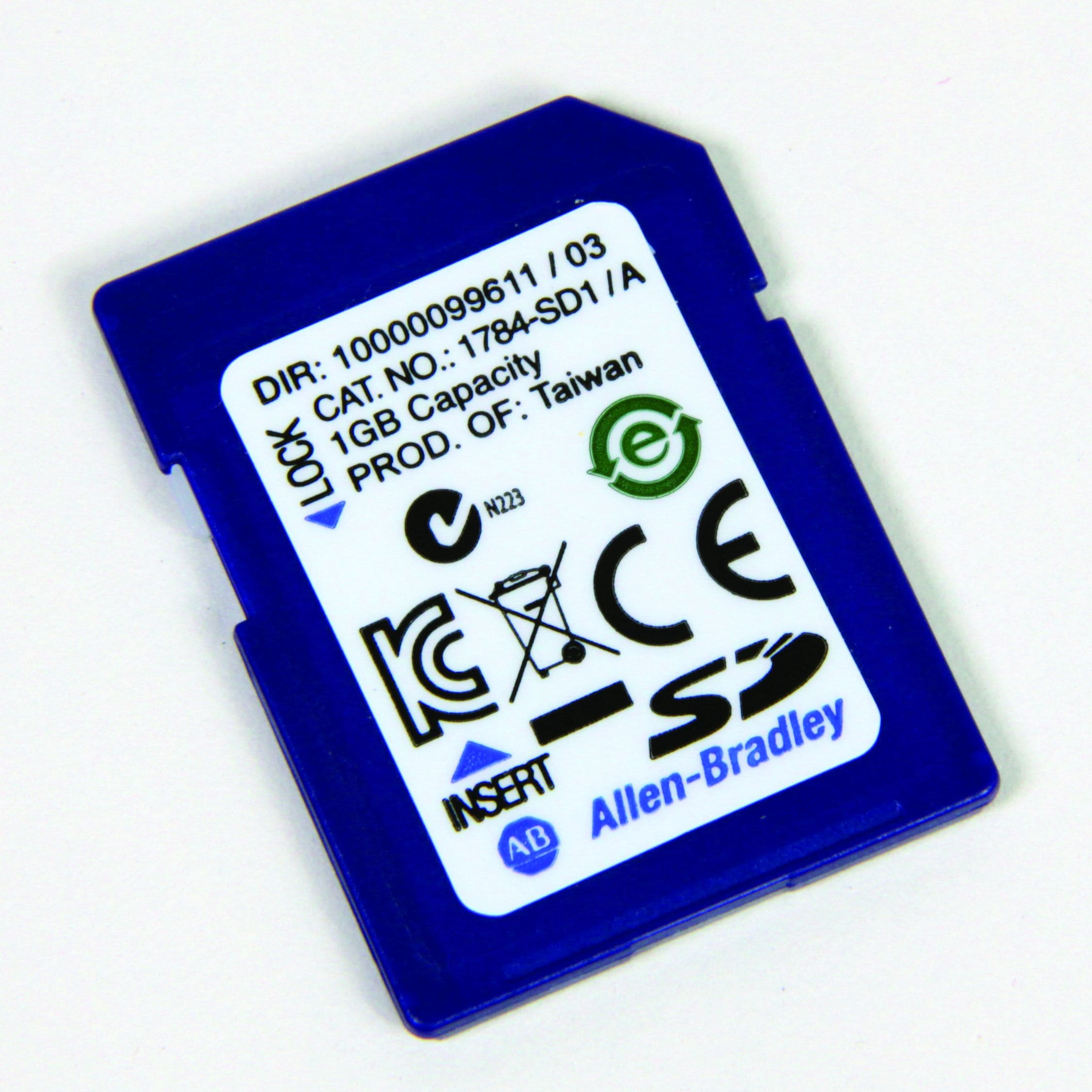 Allen-Bradley - High Capacity Secure Digital Card