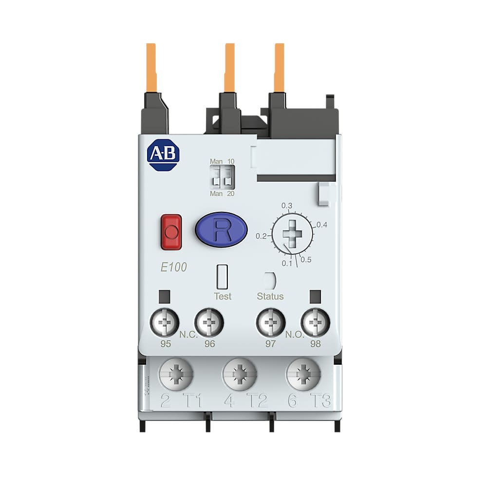 Allen-Bradley - E100 0.1-0.5 A Direct Mnt Ovrld Relay