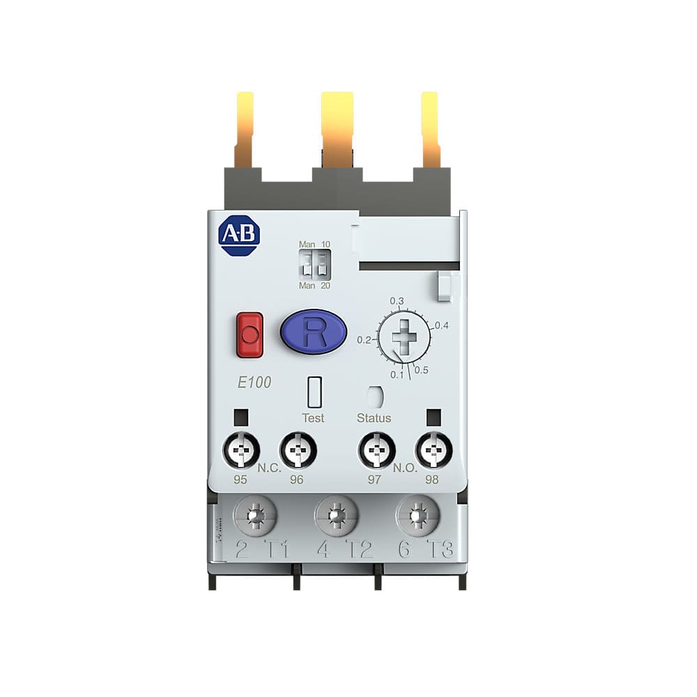 Allen-Bradley - E100 13.2-66 A Direct Mnt Ovrld Relay