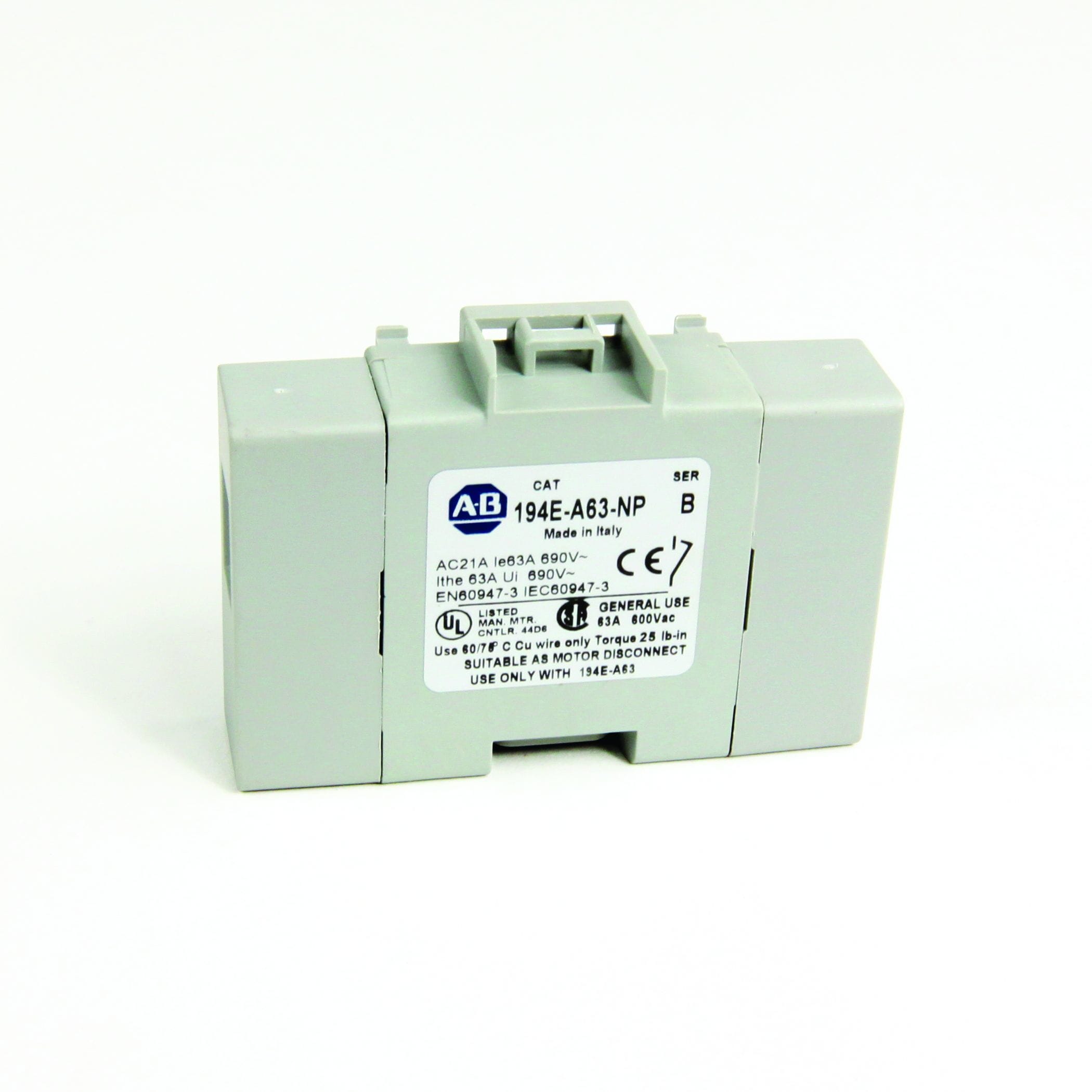 Allen-Bradley - Vierter Pol, 1 Fruehschliesser, 194E-A63