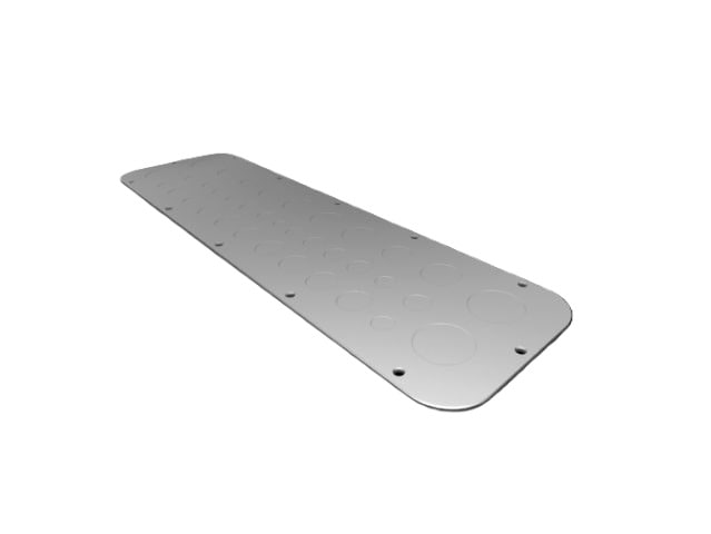 Rittal - Metall-Flanschplatte fuer AX