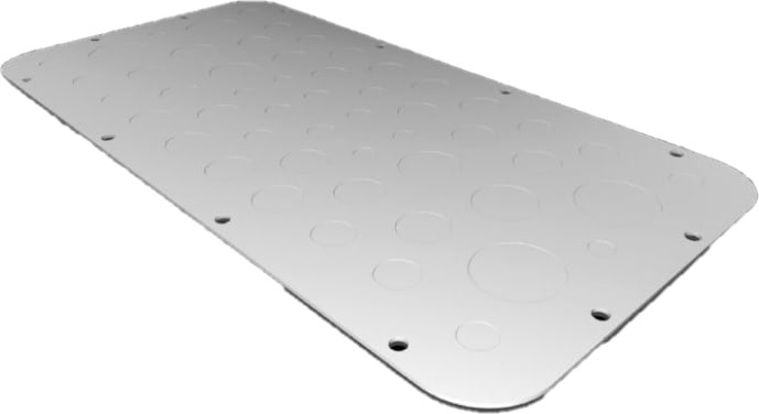 Rittal - SZ Metall-Flanschplatte, f. AX
