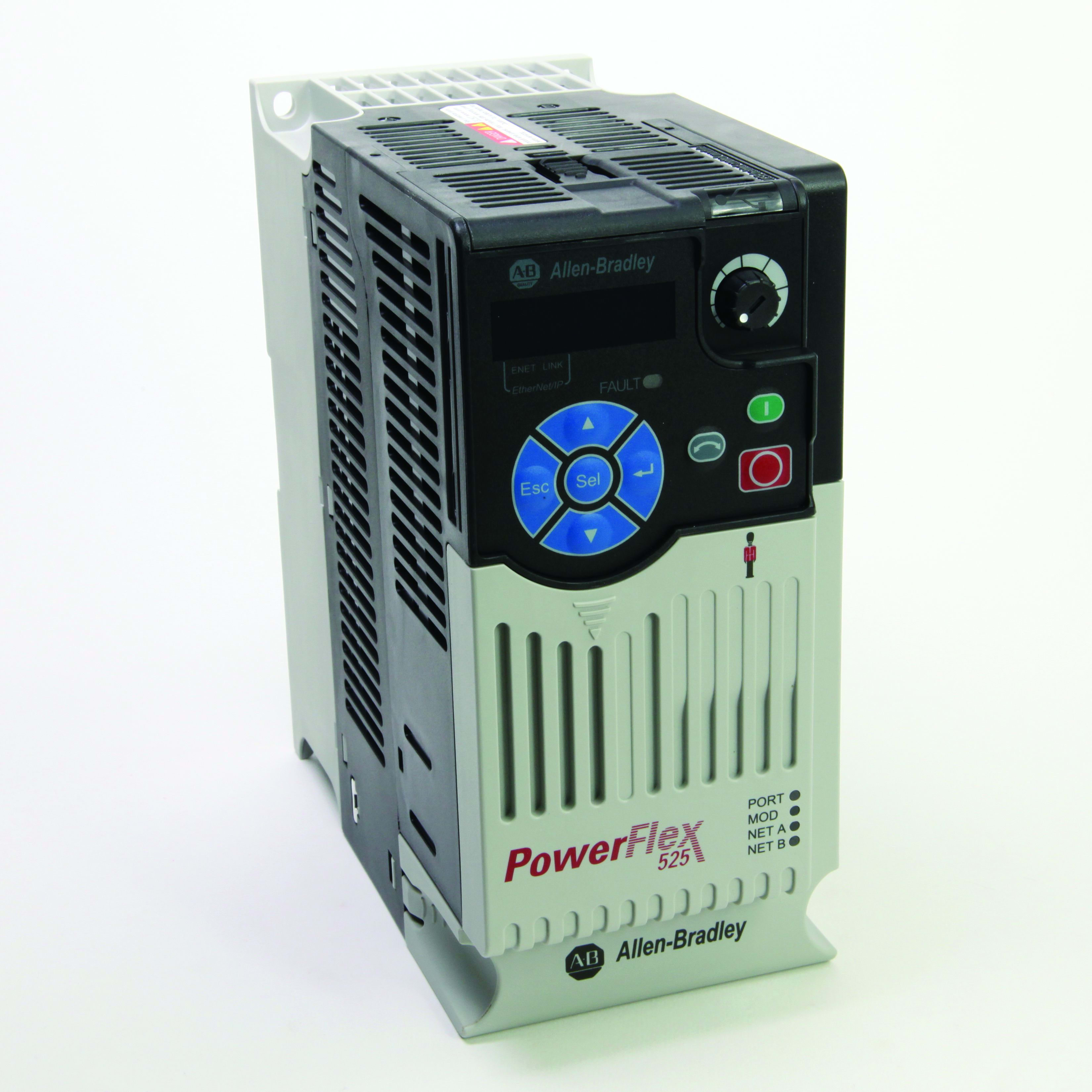 Allen-Bradley - PF 525, 4kW, 10.5A, 3ph 480V, IP20