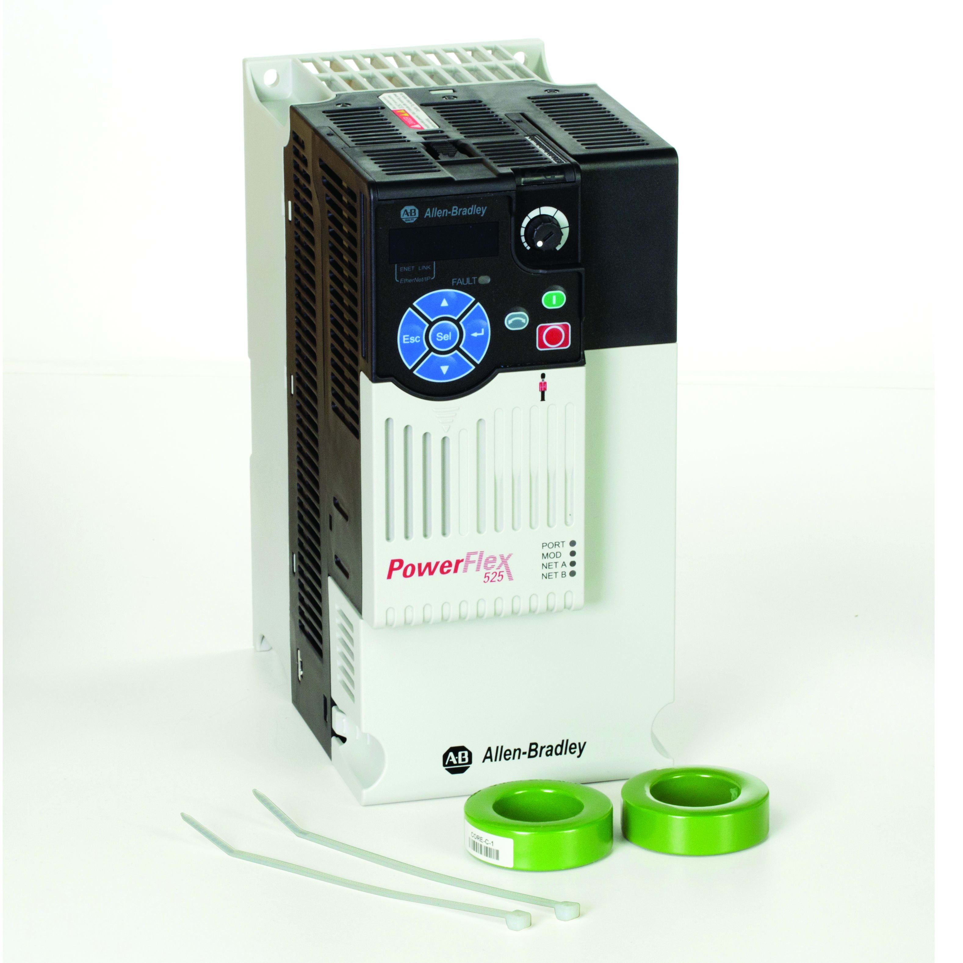 Allen-Bradley - PF 525, 7.5kW, 17A, 3ph 480V, IP20, EMC