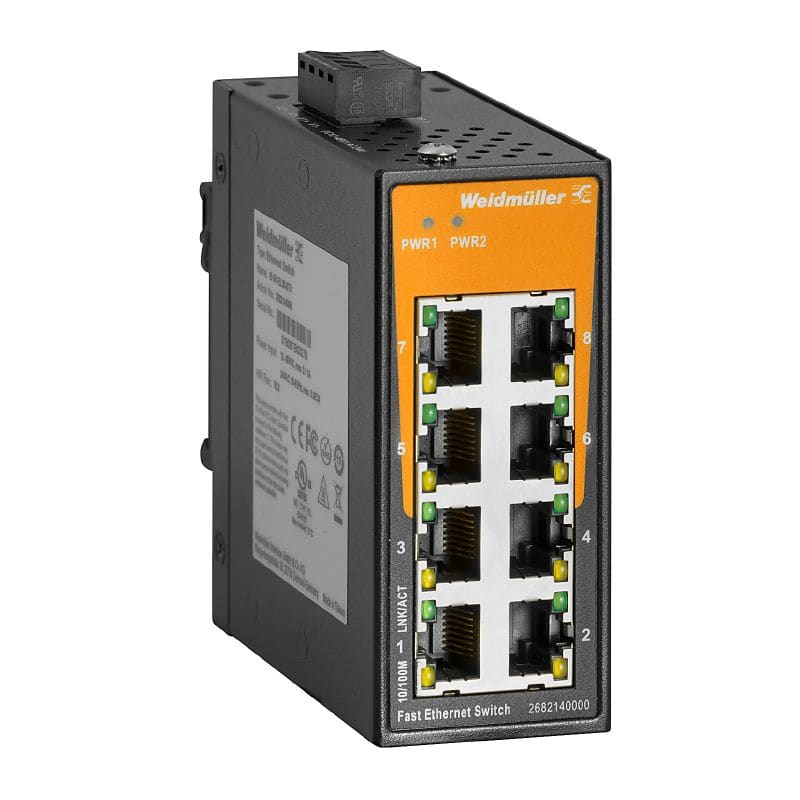 Weidmuller - IE-SW-EL08-8TX Switch