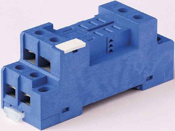 Finder - 96.72 Schraubfassung, blau(Abg. zu 10)