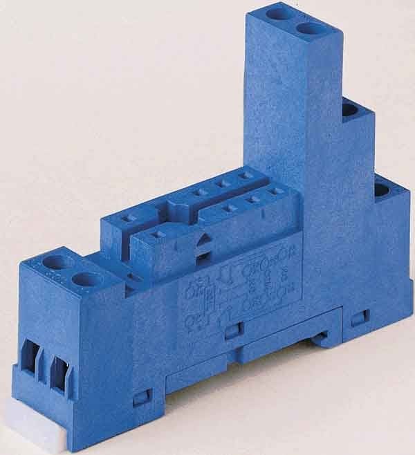 Finder - 95.75 Schraubfassung, blau