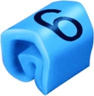Weidmuller - CLI C 1-3 BL/SW 6 MP Marker