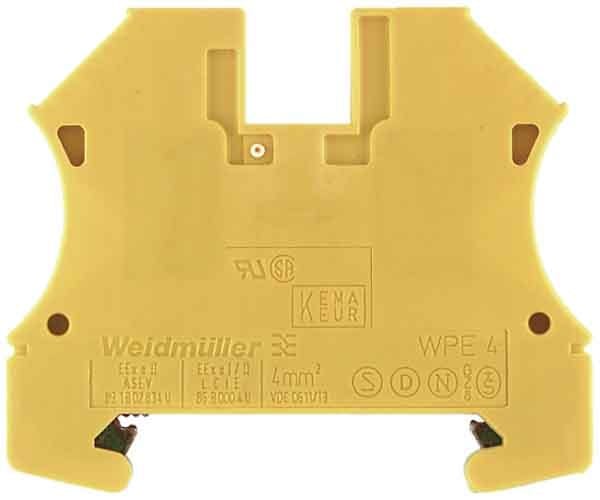 Weidmuller - WPE 4 Erdanschlussklemme