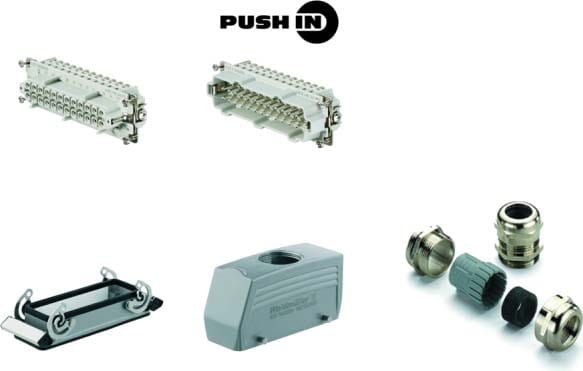 Weidmuller - HDC KIT HE-P 24.131 M Mehrp. Steckv.