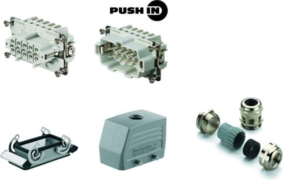 Weidmuller - HDC KIT HE-P 10.111 M Mehrp. Steckv.