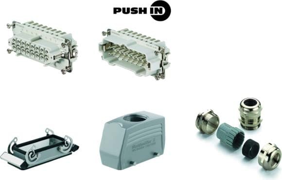 Weidmuller - HDC KIT HE-P 16.121 M Mehrp. Steckv.