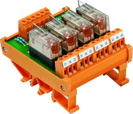 Weidmuller - RSM 4RS 24VDC LP GEM.- Schaltrelais