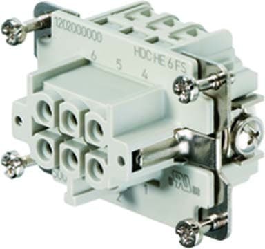 Weidmuller - HDC HE 6 FS Kontakteinsatz fuer Industri