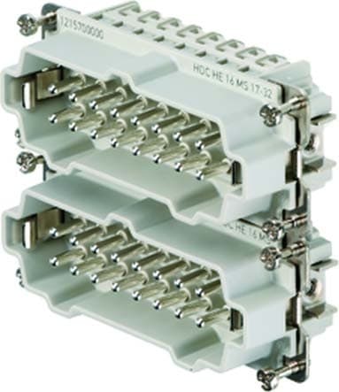 Weidmuller - HDC HE 16 MS 17-32 f. Industri