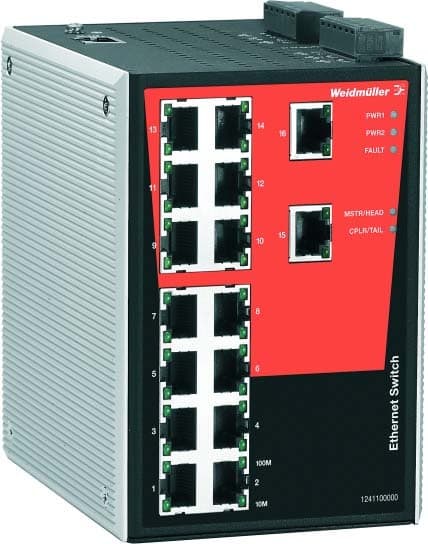 Weidmuller - IE-SW-PL16M-16TX Netzwerk-Switch