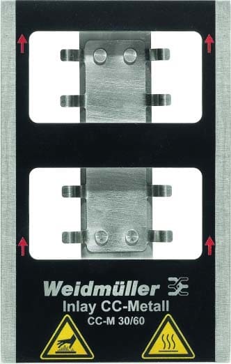 Weidmuller - INLAY CC-M 30/60 Aufnahmeplatte