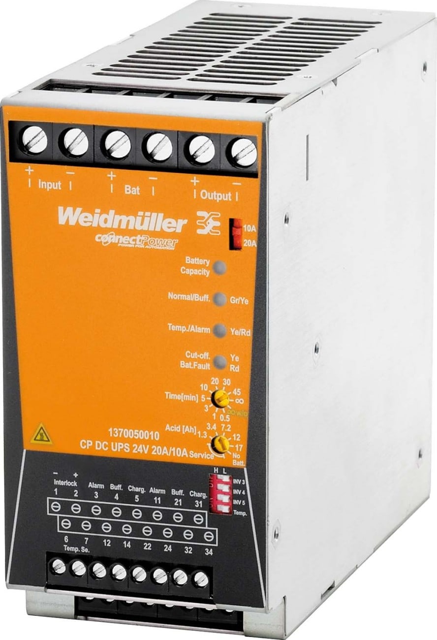 Weidmuller - CPDCUPS24V20A/10AUSV-AnlageLine-