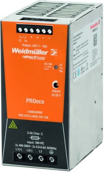 Weidmuller - PRO ECO3 240W 24V 10A